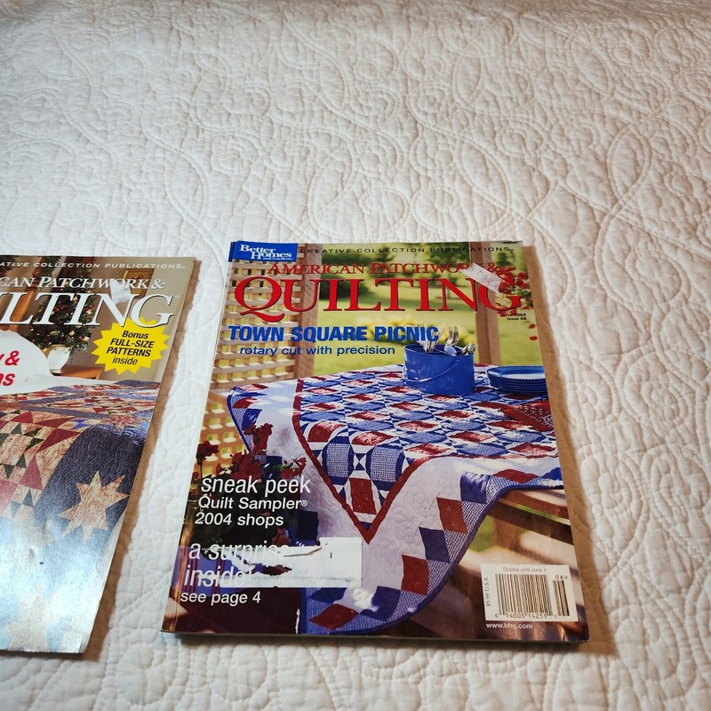 Better Homes and Gardens American Patchwork and Quilts Feb Jun Dec 2004 gallery