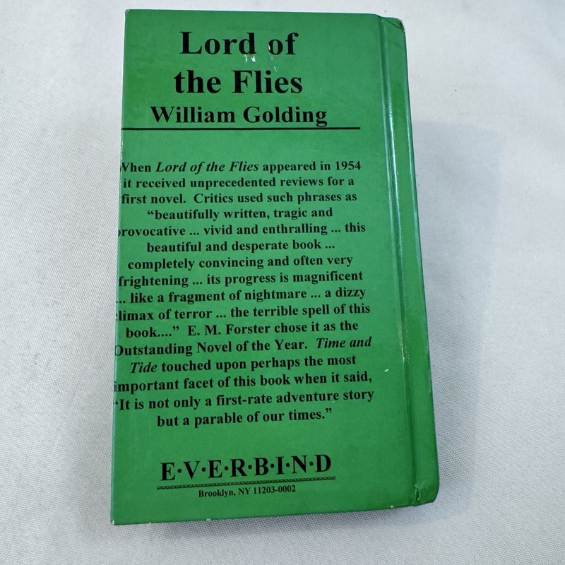 Lord of the Flies William Golding HC Hardcover 1993 Perigee Everbind Library gallery