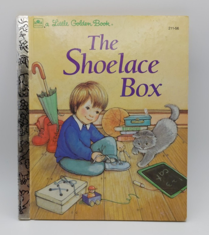 The Shoelace Box Little Golden Book 211‑56 • 1986 • Pre‑Owned