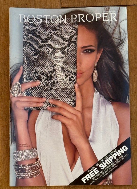 BOSTON PROPER 2012 CATALOG SEXY MODELS Boho Chic Women’s Fashion Clothing