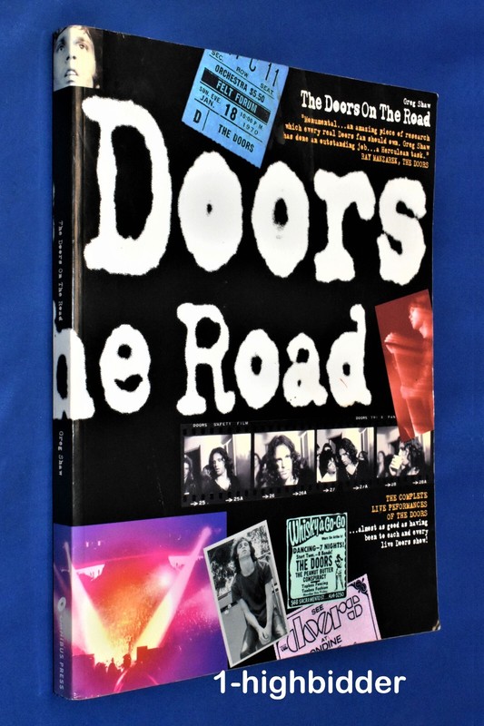 The Doors On The Road Concert Live Show Guide Reviews Greg Shaw Jim Morrison