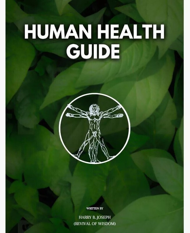 HUMAN HEALTH GUIDE Harry B Joseph Self Help Health And Wellness Book USA Stock