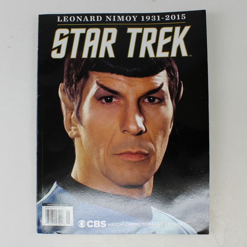 CBS Watch Star Trek Leonard Nimoy Mr. Spock 1931-2015 June 2015