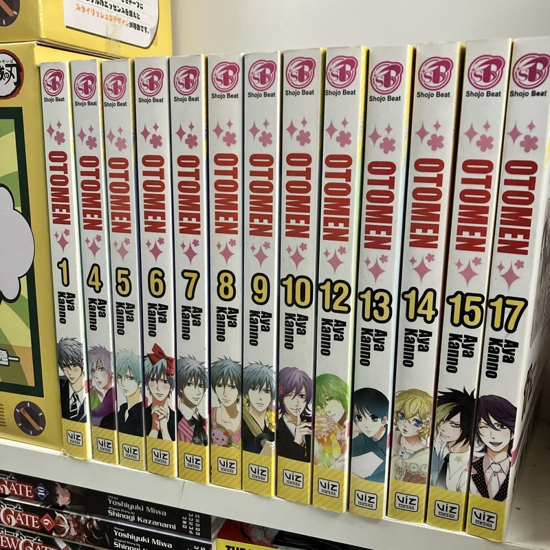 Otomen Vol. 1,4,5,6,7,8,9,10,12,13,14,15,17 (13 Manga Books) New