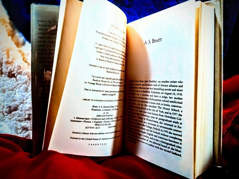 Vintage A S Byatt Novel Possession A Romance 2000 Modern Library 1st Edition gallery