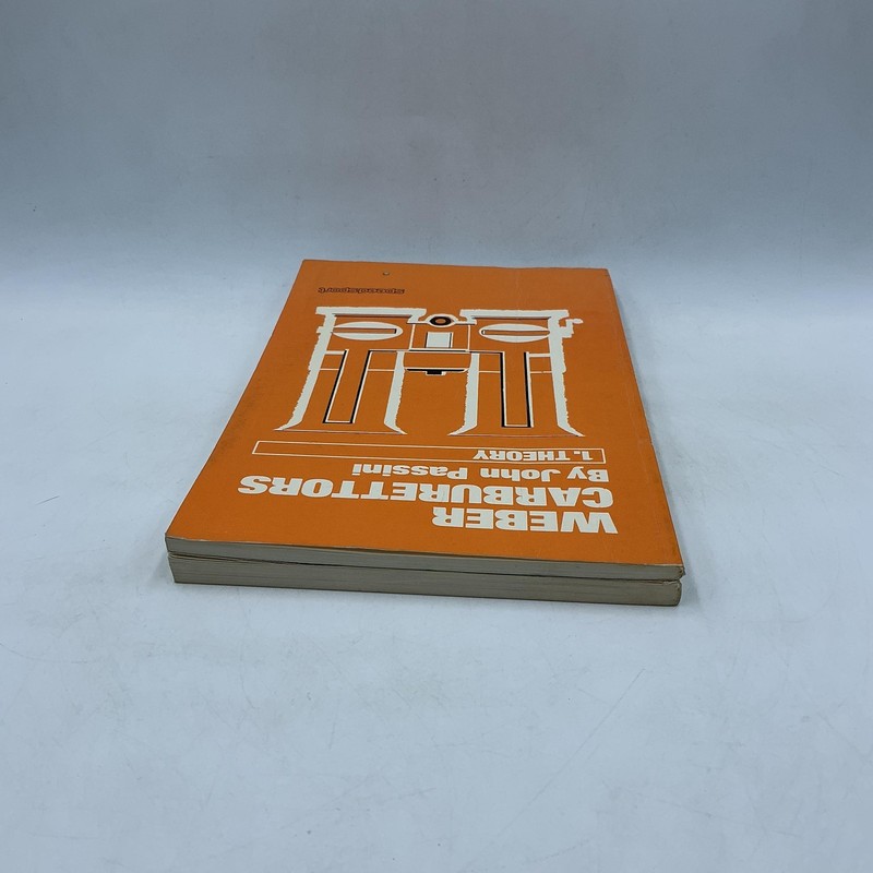 Vintage WEBER CARBURETTORS John Passini Paperback 1973 United Kingdom 2 Vols gallery