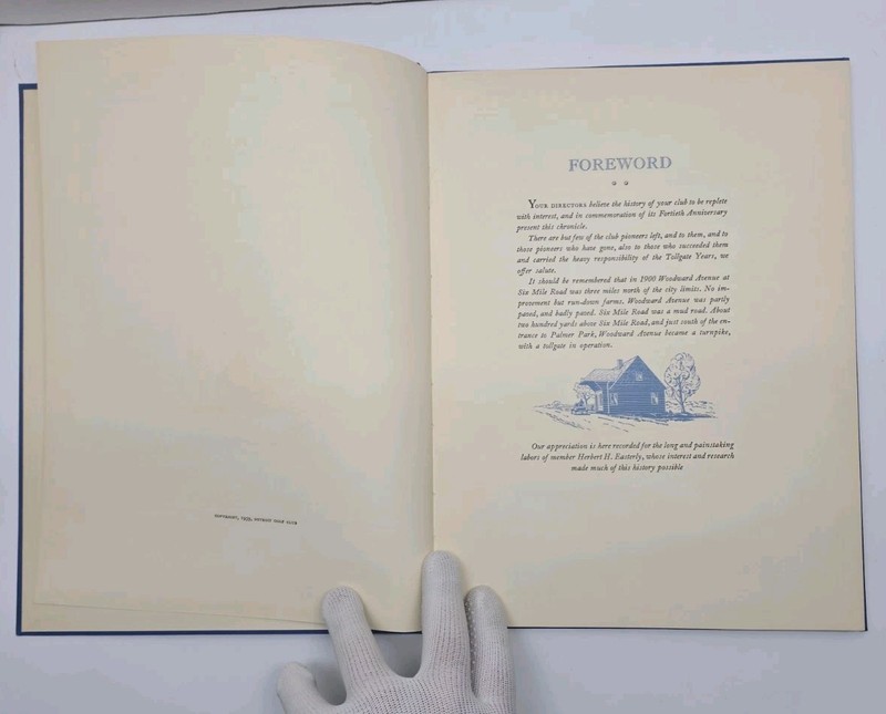 1939 Detroit Golf Club History Limited Edition Book 828/1000 Rare Private Print gallery