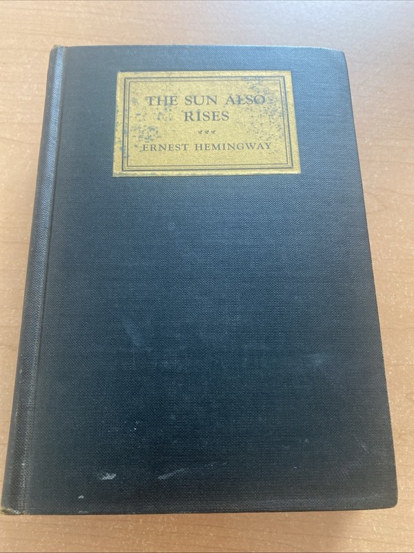 The Sun Also Rises, 1928 First Edition, Ernest Hemingway Early Printing