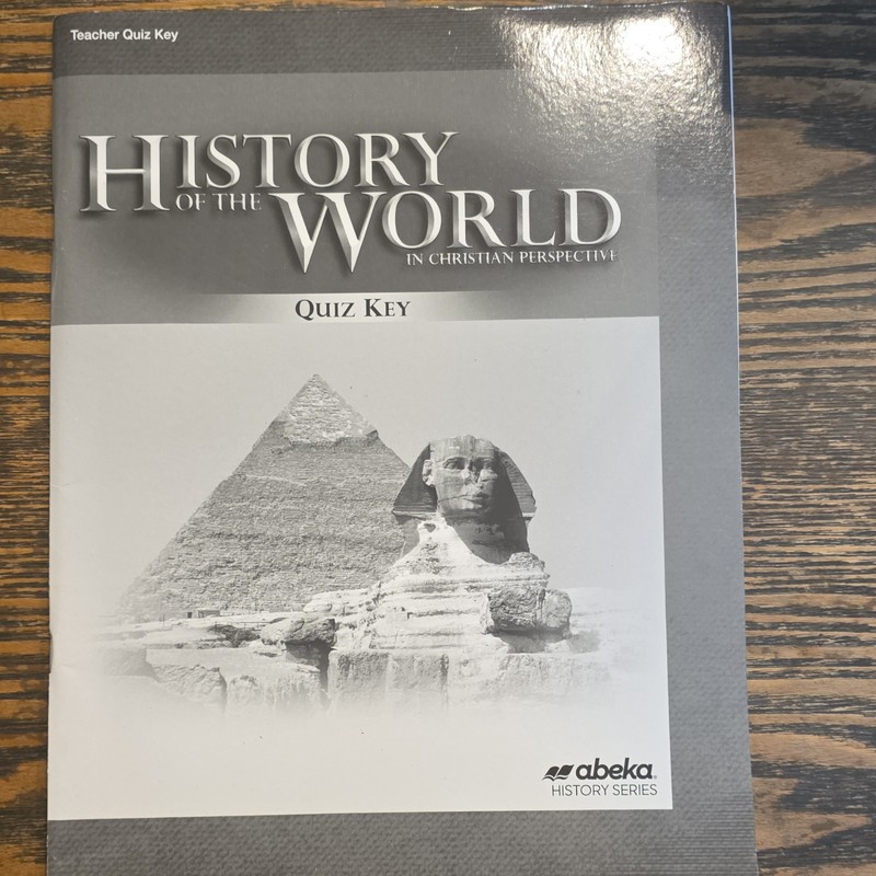Abeka History of the World Christian Perspective 5th Ed Full Set 18320204 gallery