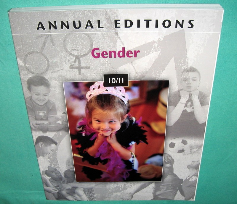 Annual Editions Gender 10/11 by Bobby Hutchison 2009 Paperback 0078050529