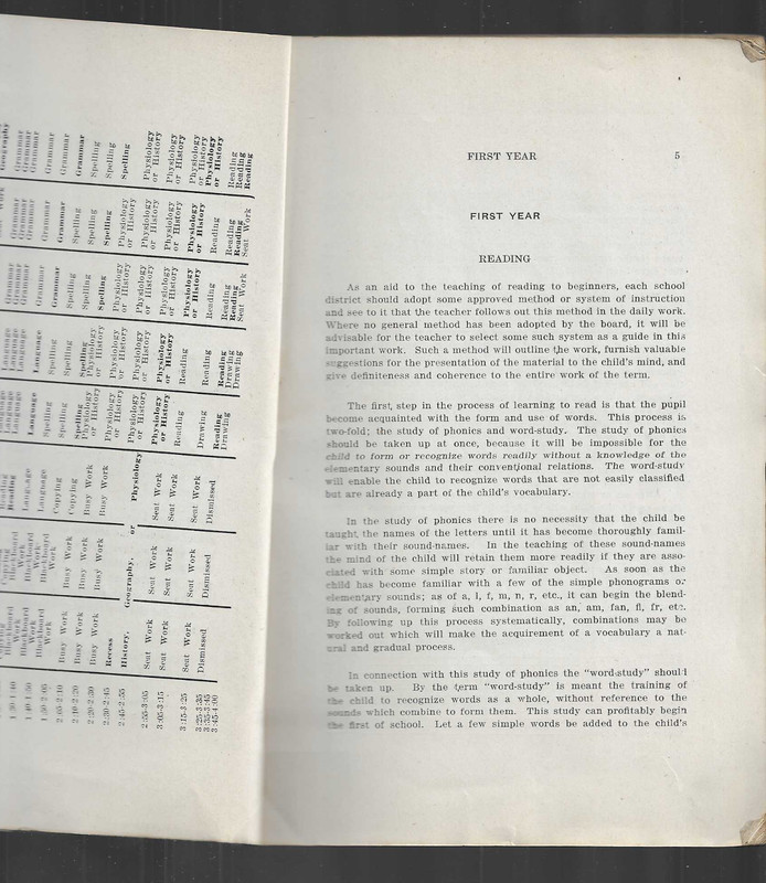 vtg A COURSE OF STUDY FOR THE ELementary Schools of Westomoreland County PB 1918 gallery