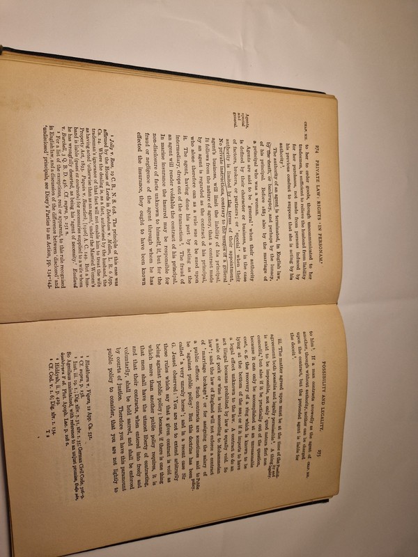 Thomas Erskine Holland Elements of Jurisprudence 12th Edition Hardcover 1917 gallery