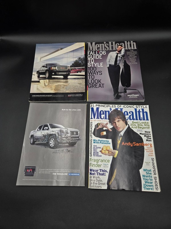 Mens Health Magazine Lot of 10 Issues 2006 2008 Fitness Style gallery