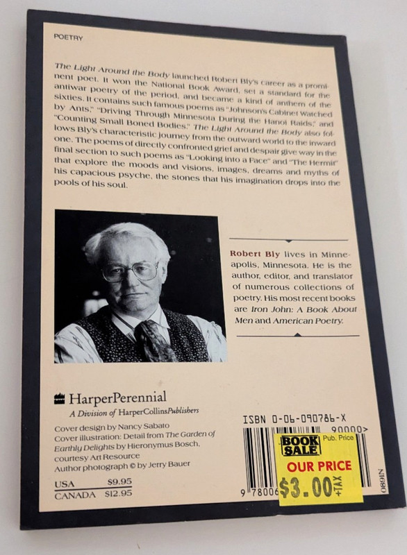 Robert Bly - The Light Around the Body - National Book Award - Vietnam War gallery