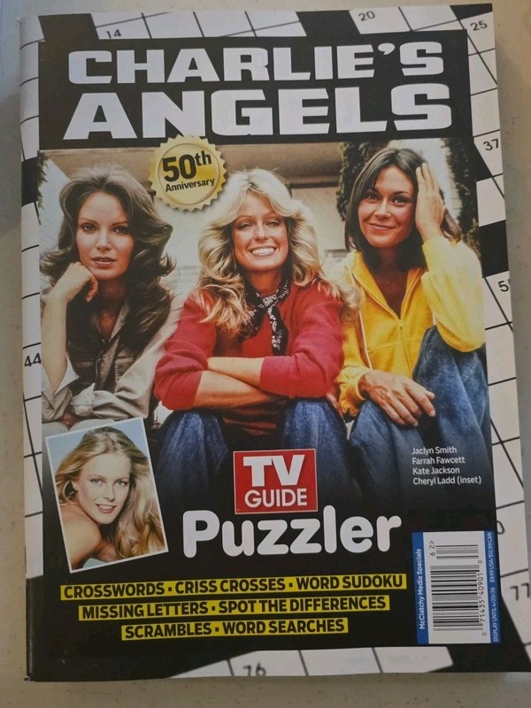 Tv Guide Puzzler Magazine Charlie’s Angeles