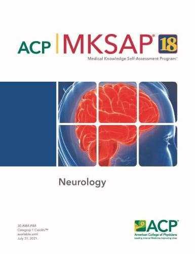 MKSAP® 18 Neurology – Paperback, by Robert G. Kaniecki (editor) – Very Good