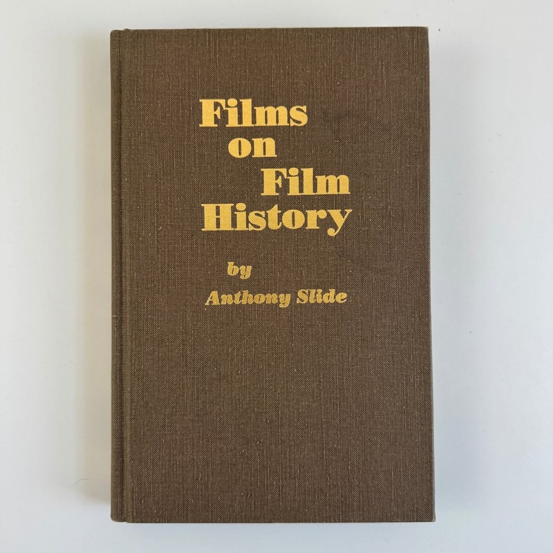 Films on Film History Anthony Slide 1979 First Edition Cinema Reference ARC