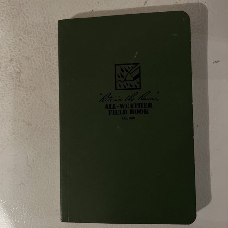 “Rite In The Rain” All-Weather Field Book No.980