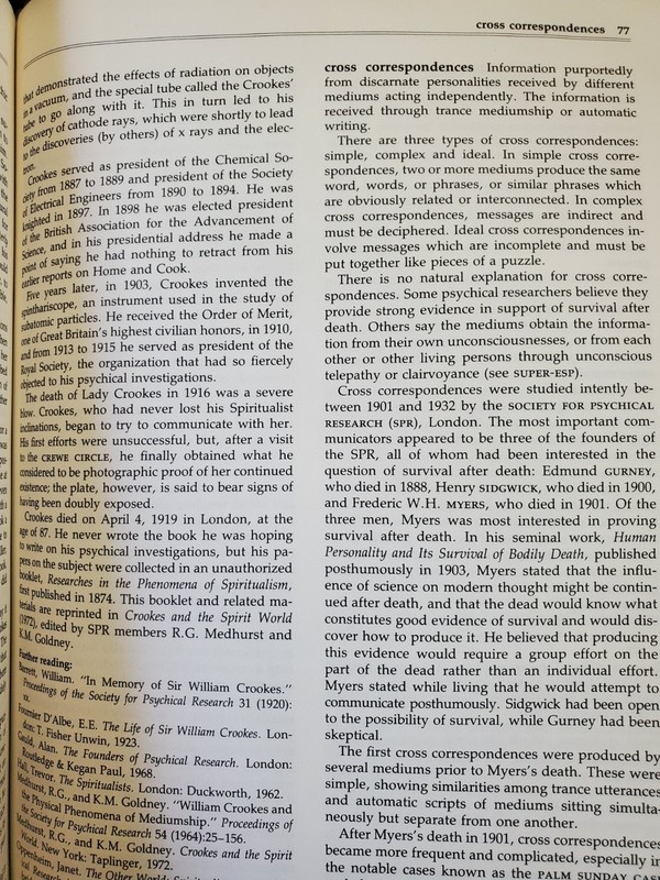 The Encyclopedia of Ghosts and Spirits by Guiley FIRST PRINTING W 2 FREE DVDS! gallery