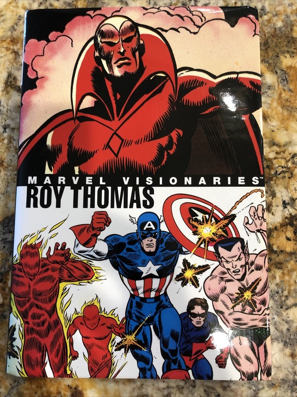 Marvel Visionaries: Roy Thomas – Hardcover OHC 1st Appearance Vision Hulk X-Men