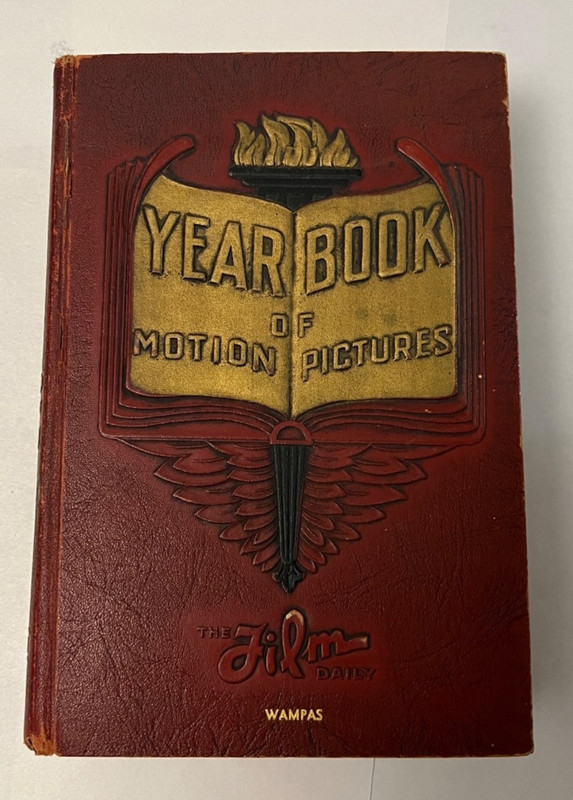 Vintage 1933 Film Daily Year Book of Motion Pictures Old Hollywood