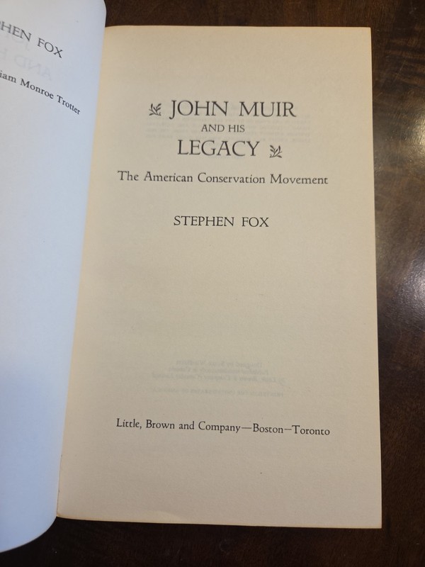 The American Consevation. Uncorrected Advance Proof. gallery