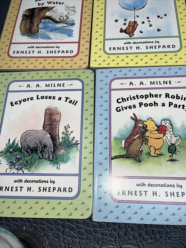 Lot of 10 The Winnie the Pooh Library by A.A. Milne Hardcover gallery