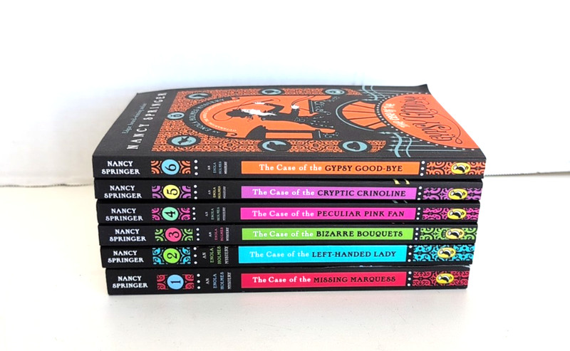 ENOLA HOLMES Volumes 1-6 by Nancy Springer: Missing Marquess, Bizarre Bouquets + gallery