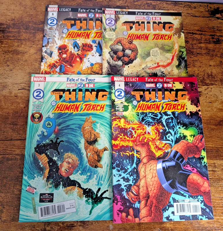 Marvel 2-In-One Mini Bundles #1-4 (Marvel, 2018)