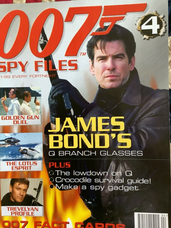 007 Spy Files James Bond Magazine Issue No:4