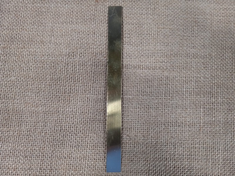 Stamped Brass Bookmark, Your Choice of Initial, 6"x.5" Vintage Minimalistic Look gallery
