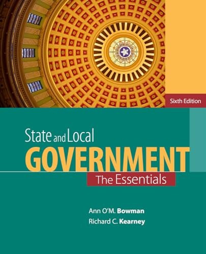 State and Local Government: The Ess…, Kearney, Richar