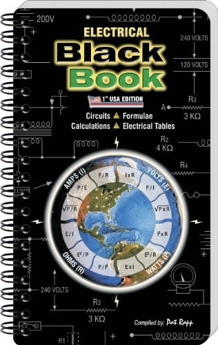 ELECTRICAL BLACK BOOK 1ST USA EDITION (INCLUDES By Pat Rapp Excellent Condition