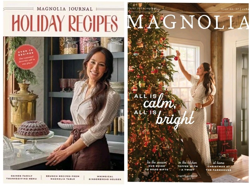 Magnolia Journal(Holiday) Magazine Set Of 2- BRAND NEW