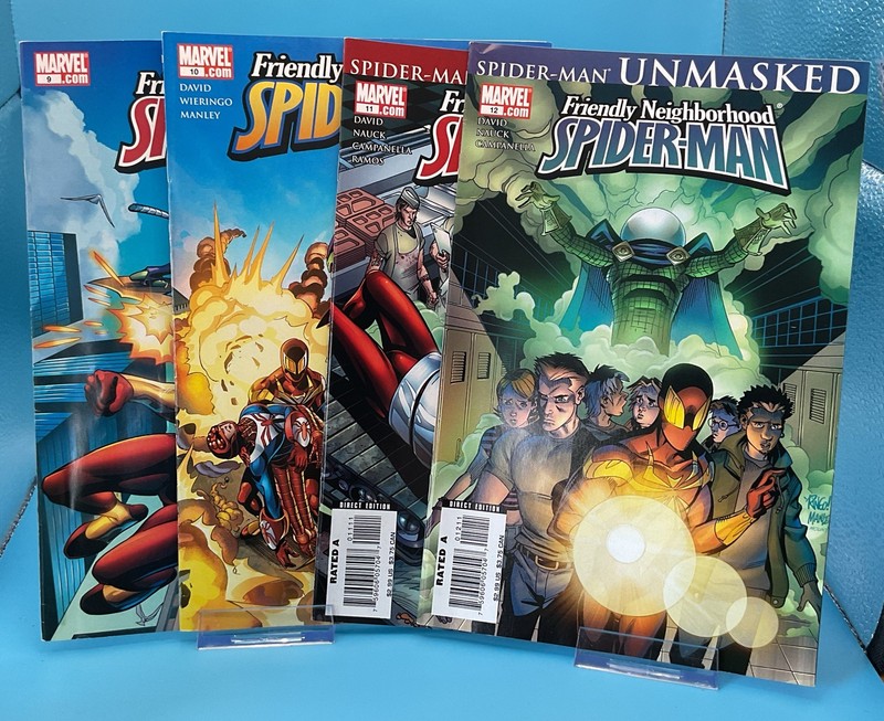 Marvel Comics Friendly Neighborhood Spiderman #9-12 (4 in lot)NM Free P&P ✅