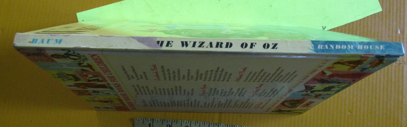 USED 1950 WIZARD OF OZ BOOK 8 1/4" X 11 1/4" 64 PAGES gallery