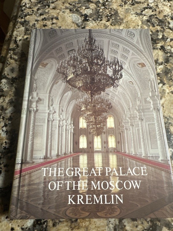 The Great Palace of the Moscow Kremlin Hardcover Architecture Art Book Russia