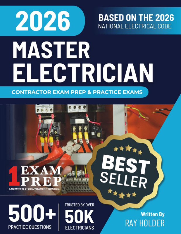 2026 Master Electrician Exam Prep and Study Guide: 12 Practice Exams +2 Full Fin gallery