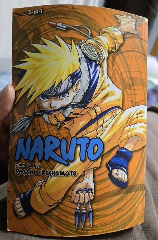 Naruto series 3 Books: 3 in 1 Per Book vol 1-9 Collection set Manga gallery